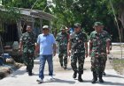 Dandim 0716/Demak Tinjau Progres Pengerjaan Sasaran TMMD Sokokidul, Kebonagung