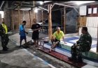 Personel Koramil 12/Mranggen Kodim 0716/Demak Gelar Siskamling