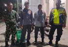 Anggota Koramil 04/Dempet Kodim 0716/Demak Gelar Siskamling